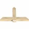 Ekena Millwork Eugene Rough Sawn Timber Gable Bracket, Douglas Fir, 48"W x 32"H x 4"D x 6"F, 16/12 Pitch GBW048X32X0406EUG00RDF - alternate 2